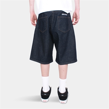 BLS Hafnia Frank Super Baggy Shorts Dark Blue Indigo
